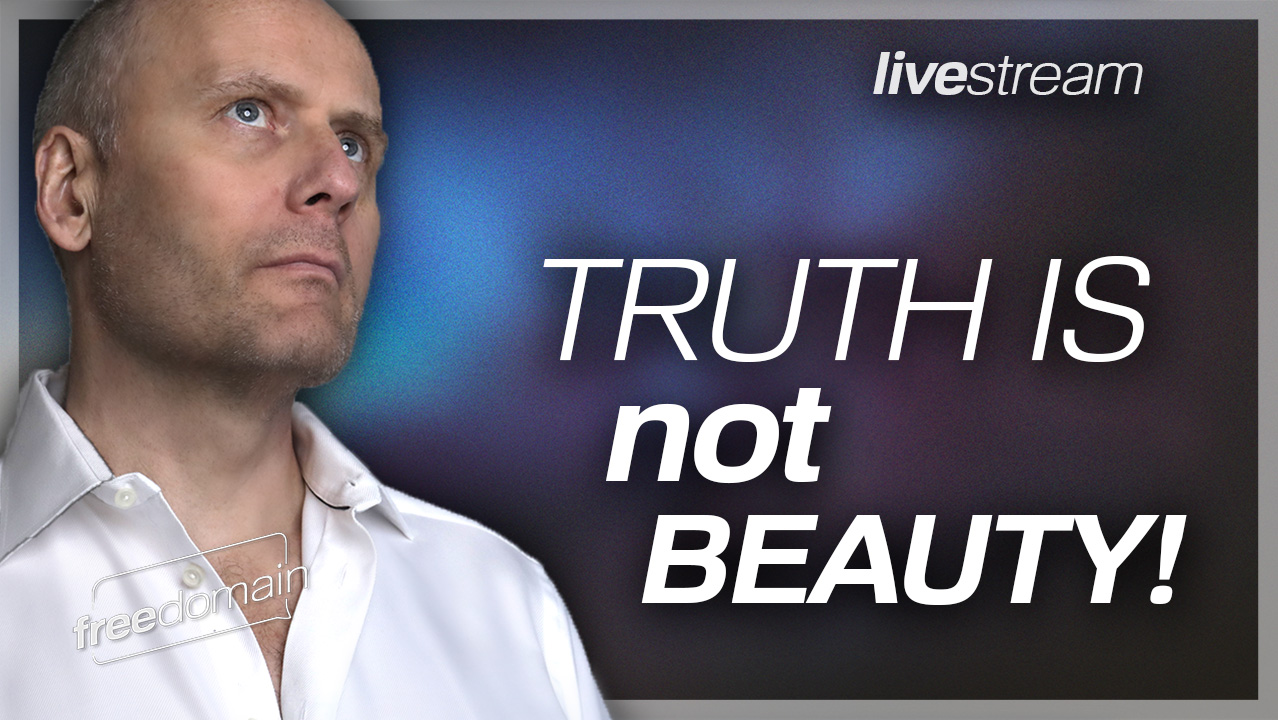 4970 TRUTH IS NOT BEAUTY! Freedomain Call In episode artwork