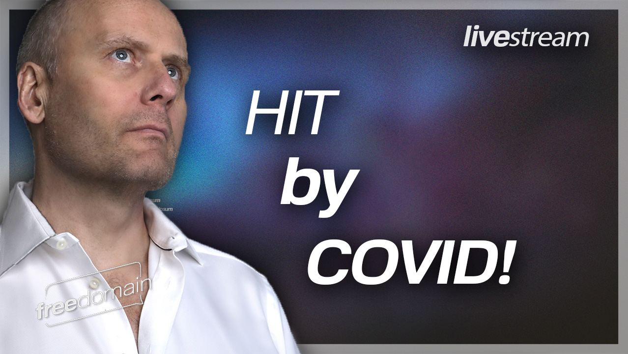 4996 STEFAN MOLYNEUX HIT BY COVID! Freedomain Livestream episode artwork