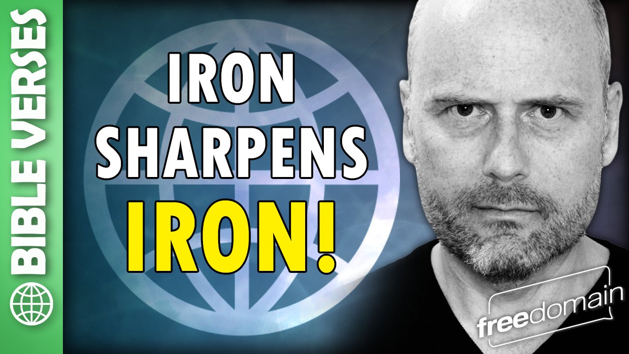 5816 IRON SHARPENS IRON! Bible Verses - podcast episode cover
