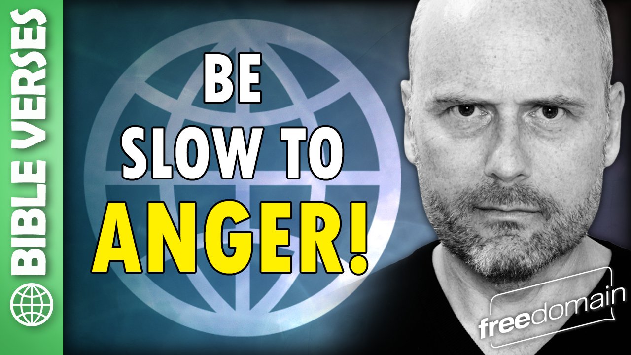 5820 Be Slow to ANGER! Bible Verses - podcast episode cover