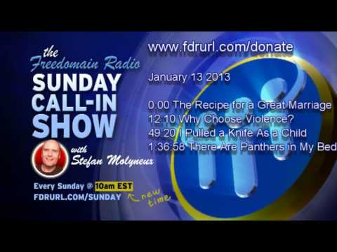 2297 There Are Panthers in My Bed! The Freedomain Radio Sunday Philosophy Listener Call-In Show episode artwork
